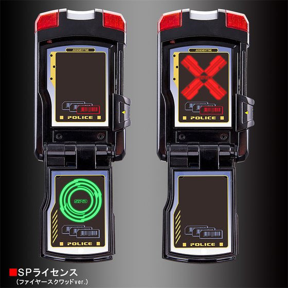 Artisan Dekaranger Special License Set Including Normal Version and Fire Squad Version for Collectors