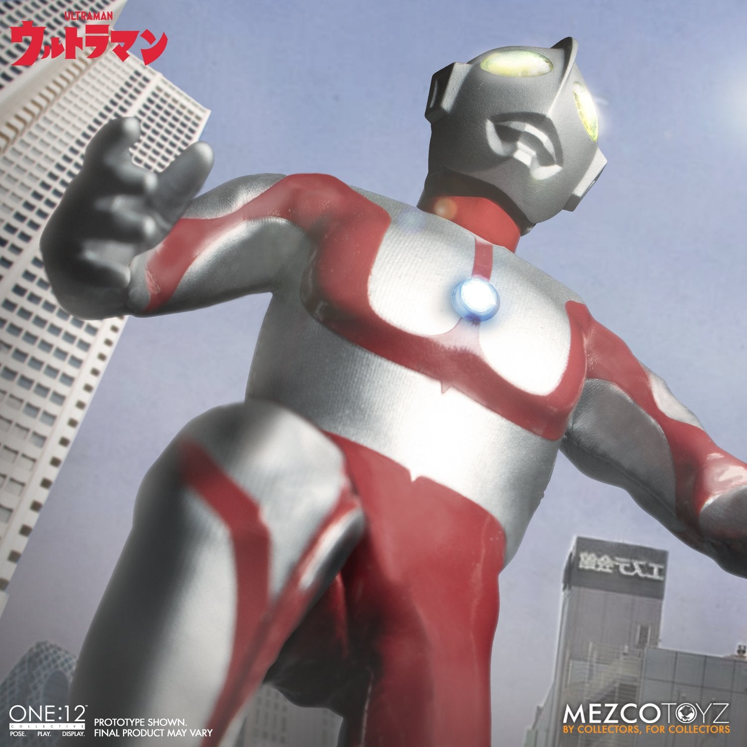 Mezco One:12 Collective Light - Up Ultraman Action Figure