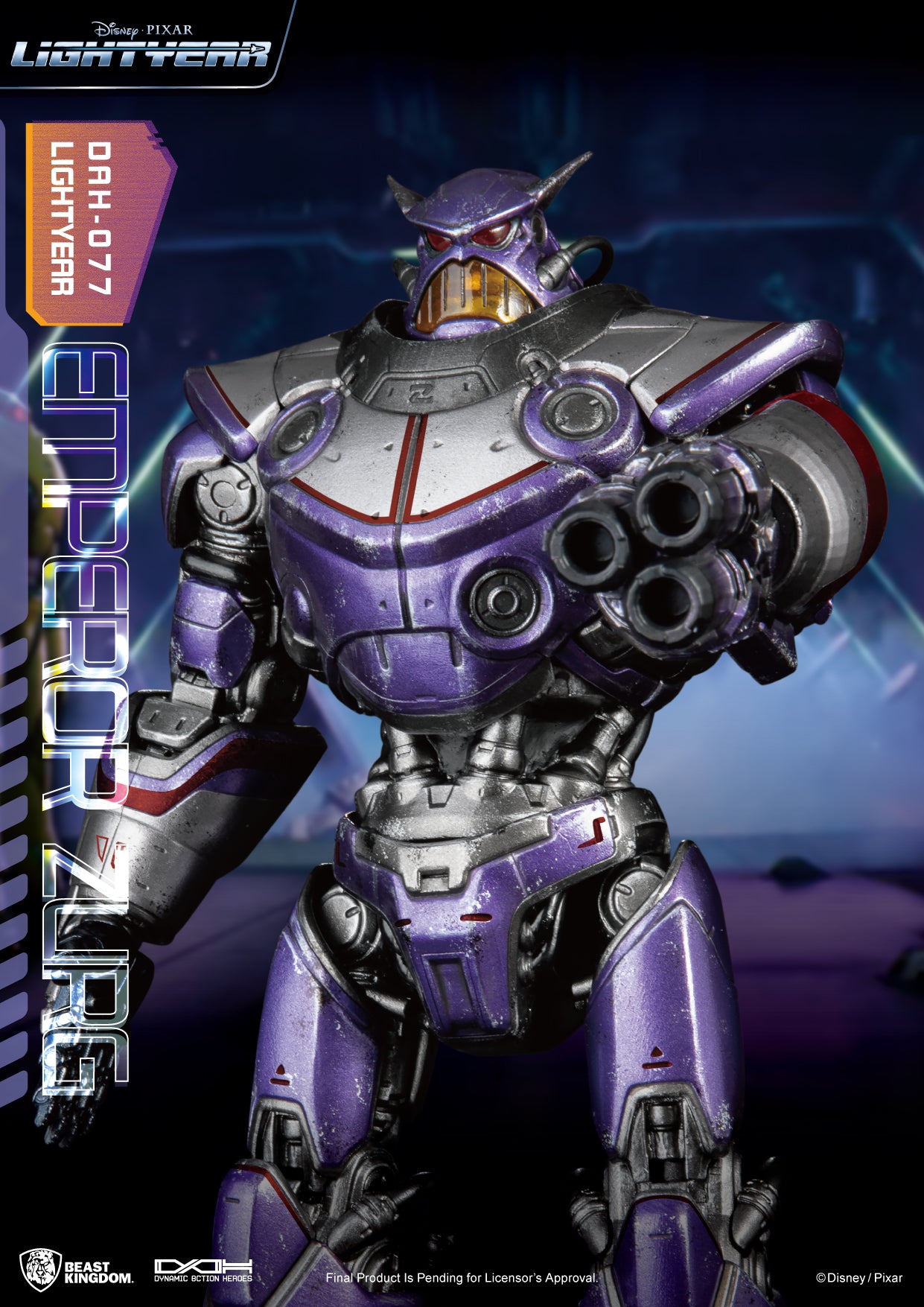 DAH-077 Zurg - Highly Detailed Buzz Lightyear Action Figure