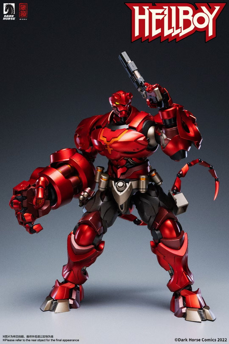 Collectible Zen x Black Horse - Diecast Hellboy Mech Action Figure