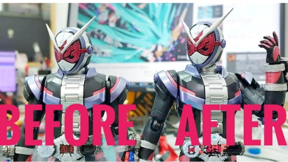 Super High Figure (SHF) Neck Joint Extenders for Enhanced Posing Upgrade