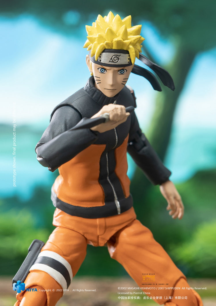 HIYA Toys 1/12 Scale Exquisite Naruto Uzumaki Action Figure