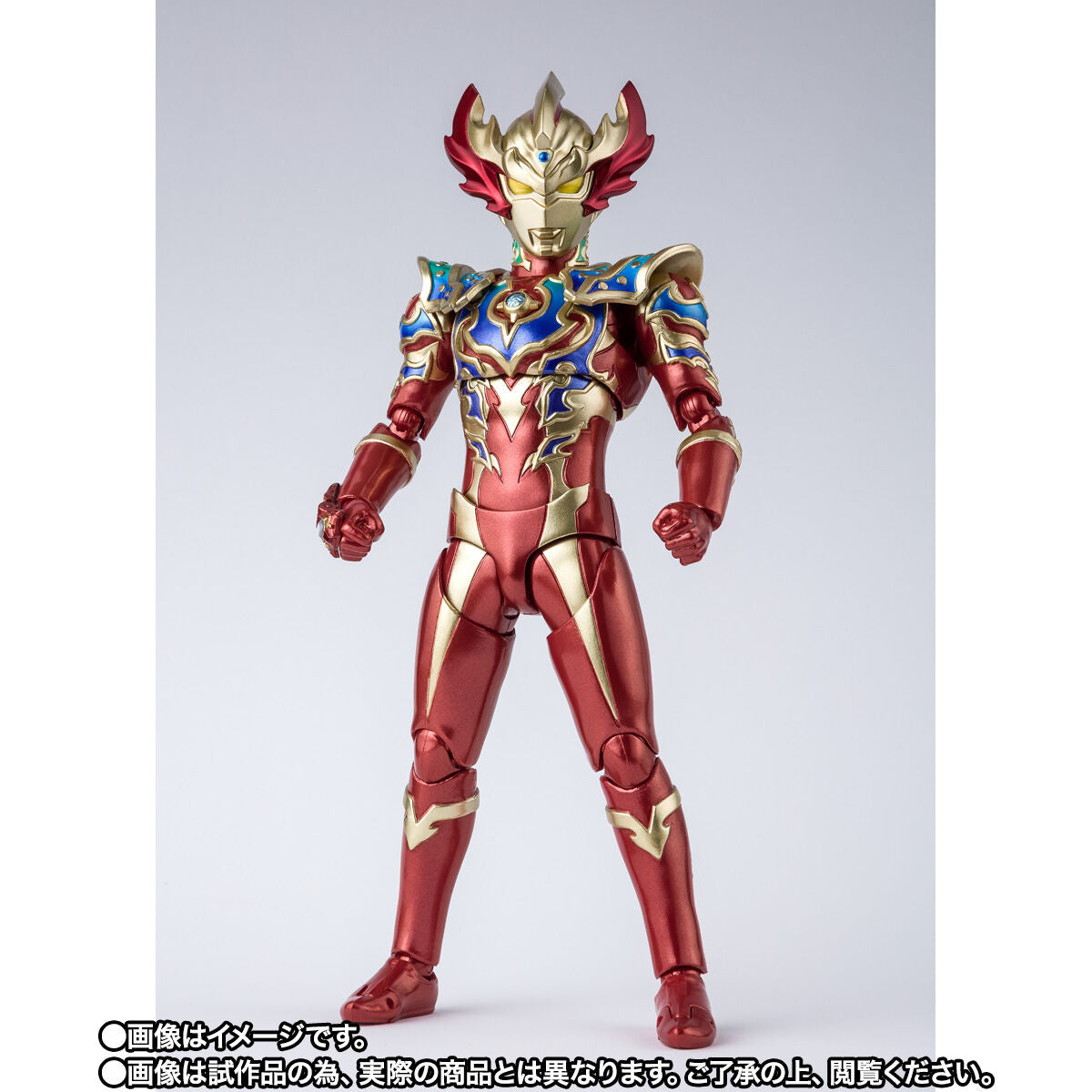 SH Figuarts Colorful Rainbow Ultraman Taiga Tri - Strium Collectible