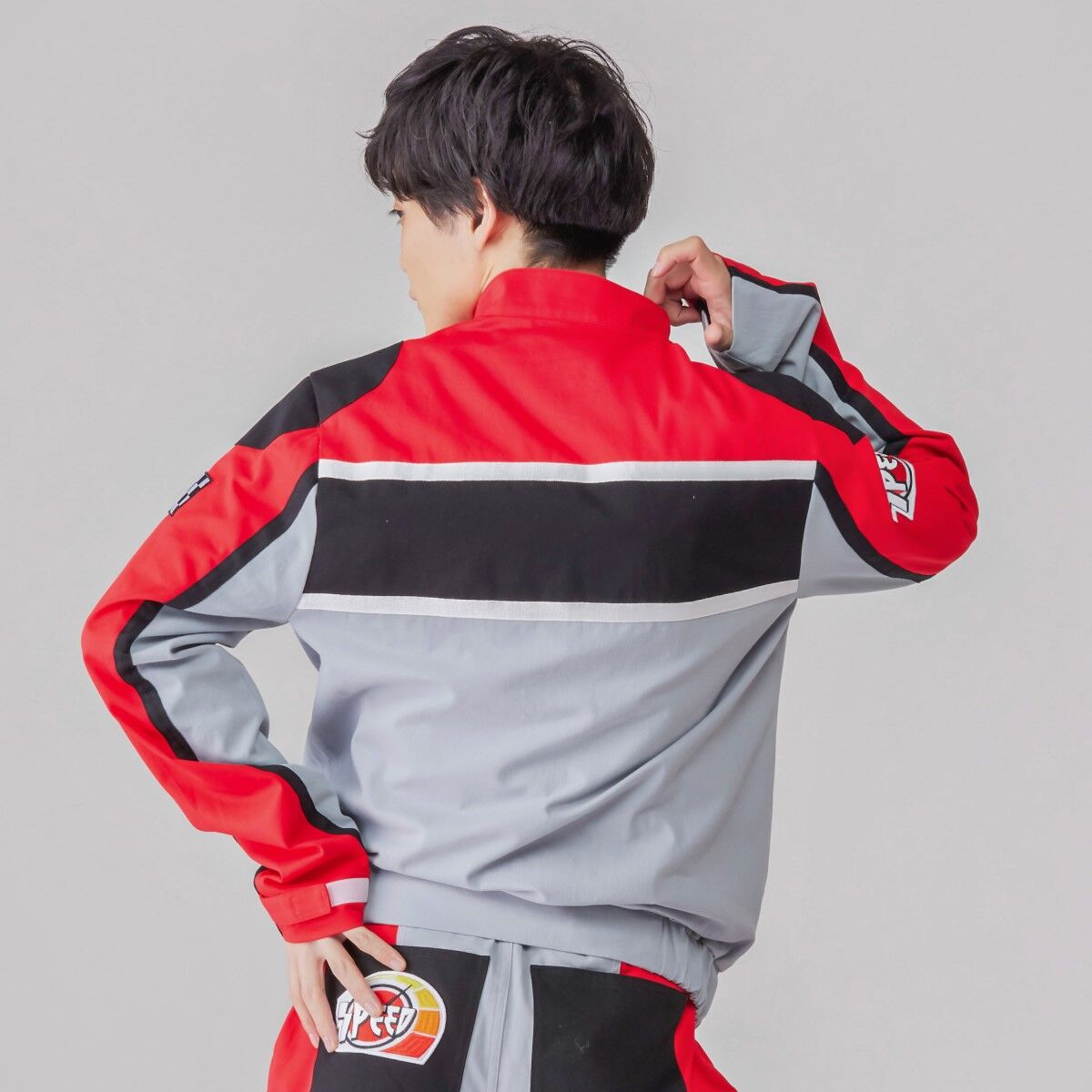 BoonBoomger High - Quality 100% Cotton Pit Crew Jacket for Men and Women