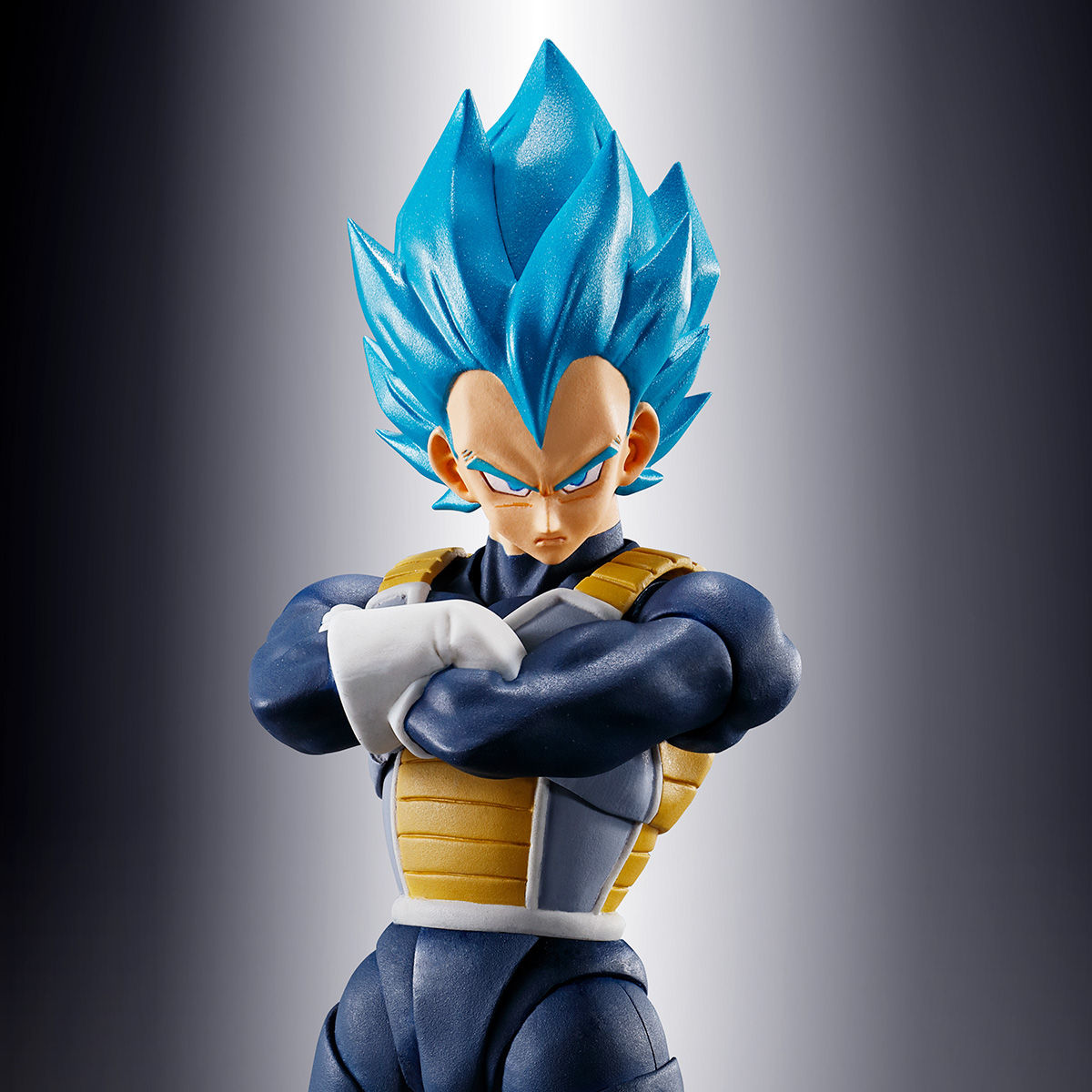 SH Figuarts Collectible Action Figure of Super Saiyan God Super Saiyan Vegeta Super