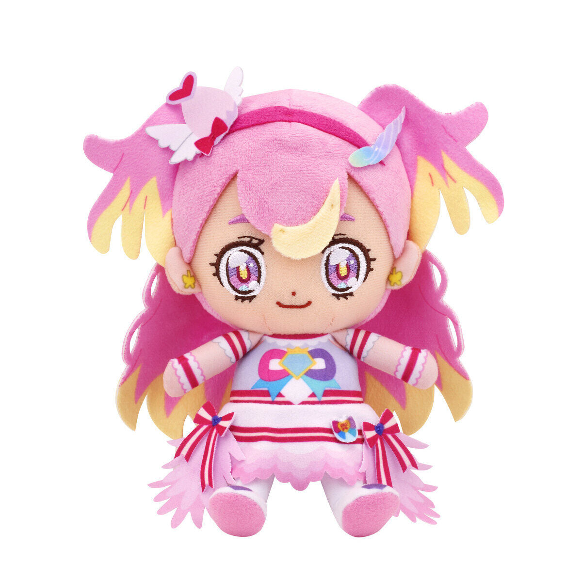 Cute and Adorable Cure Friends Cure Diamond Ribbon Style Stuffed Plush Toy