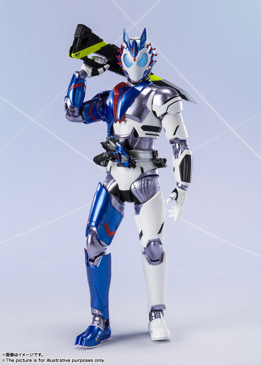 SH Figuarts Collectible Action Figure - Kamen Rider Vulcan Shooting Wolf Version