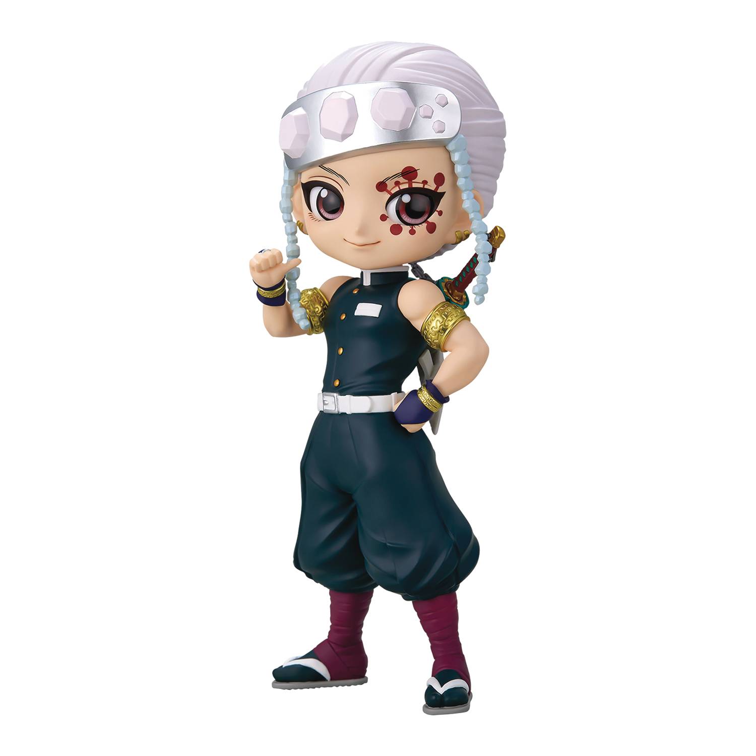 Banpresto Demon Slayer Tengen Uzui Cute Q Posket Figure