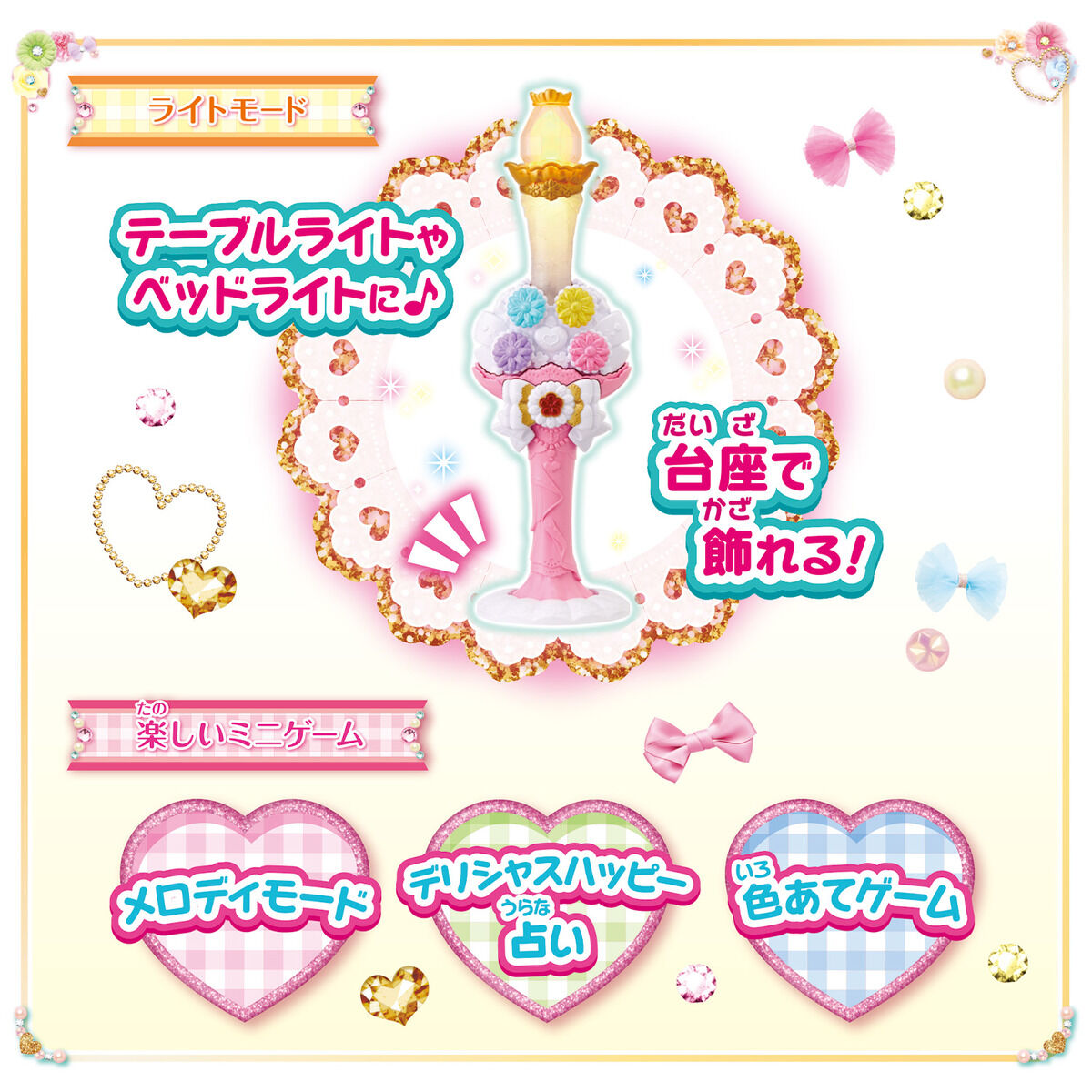 Precure Party Candle Tact: A Unique Purification and Power - up Device with Mini - games