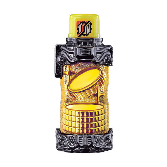 Full Bottle of Metallic Medal-themed Gashapon Toy