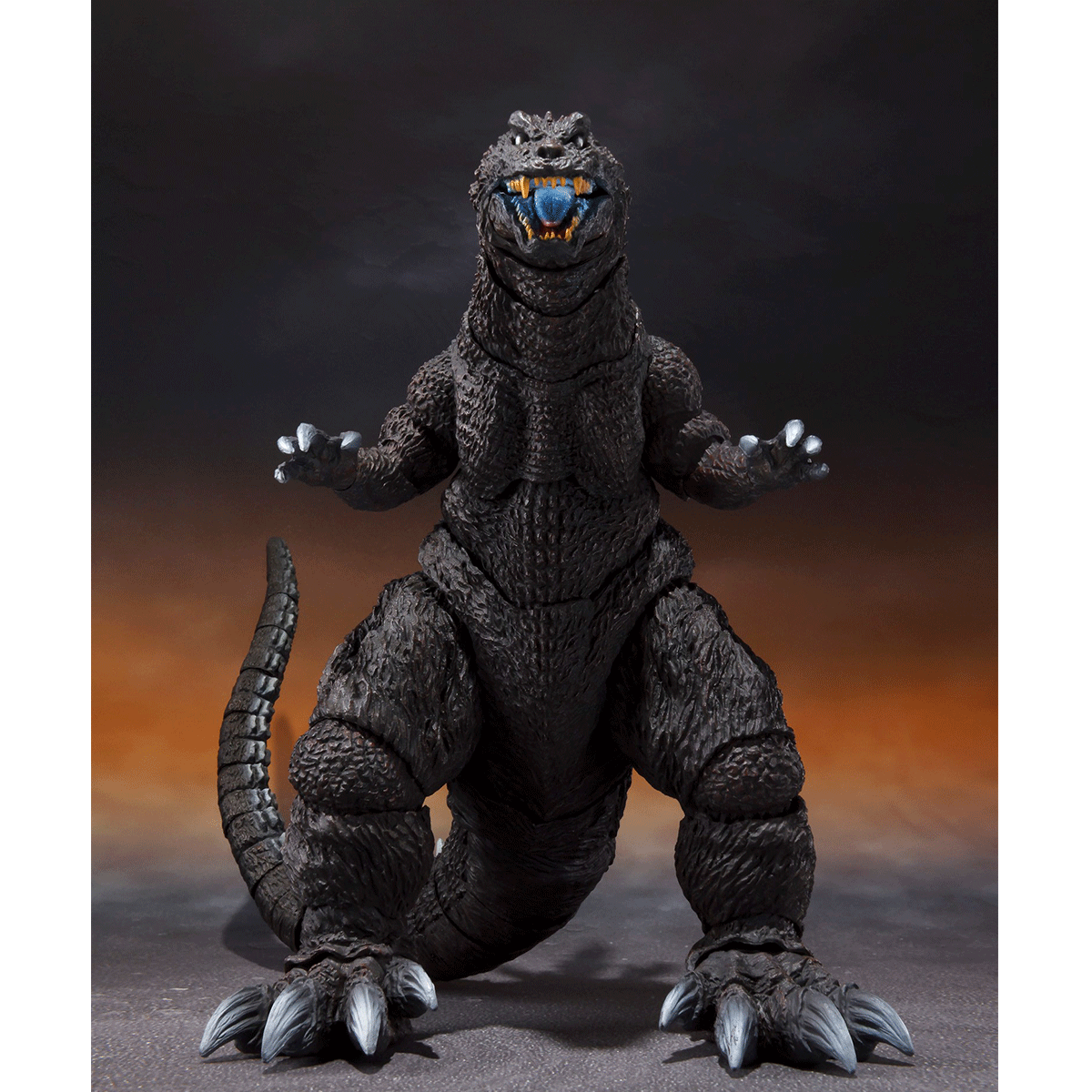 SH Monsterarts Collectible Godzilla Figurine - 2001 Heat Ray Version
