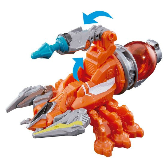 DX Orange Kyuranger's High - Compatibility Sasori Voyager Mecha