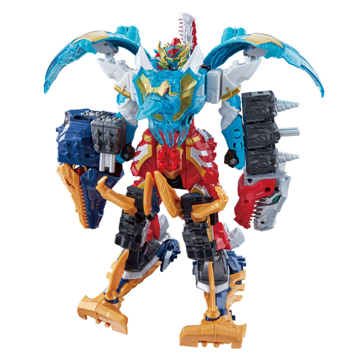 DX YokuRyuOh: A Transformable Robot Toy Combining with Other Models