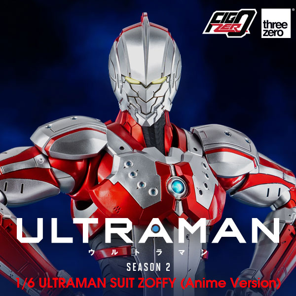 FigZero 1/6 Scale Collectible Anime Version Articulated Ultraman Suit Zoffy Figure
