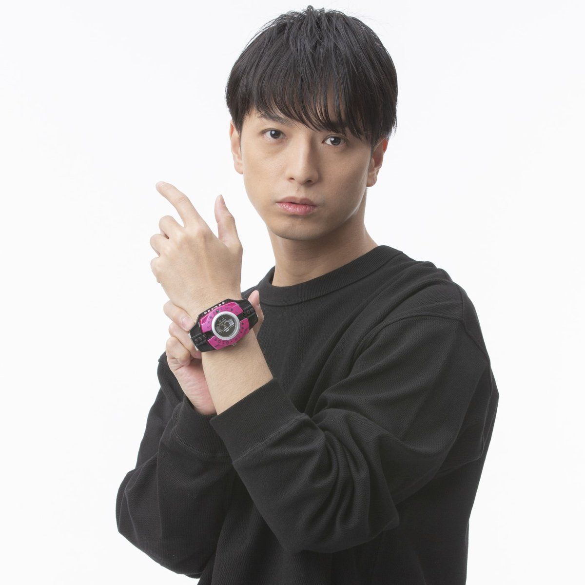 Neo Decade Water-Resistant Stainless Steel Live Action LED Watch
