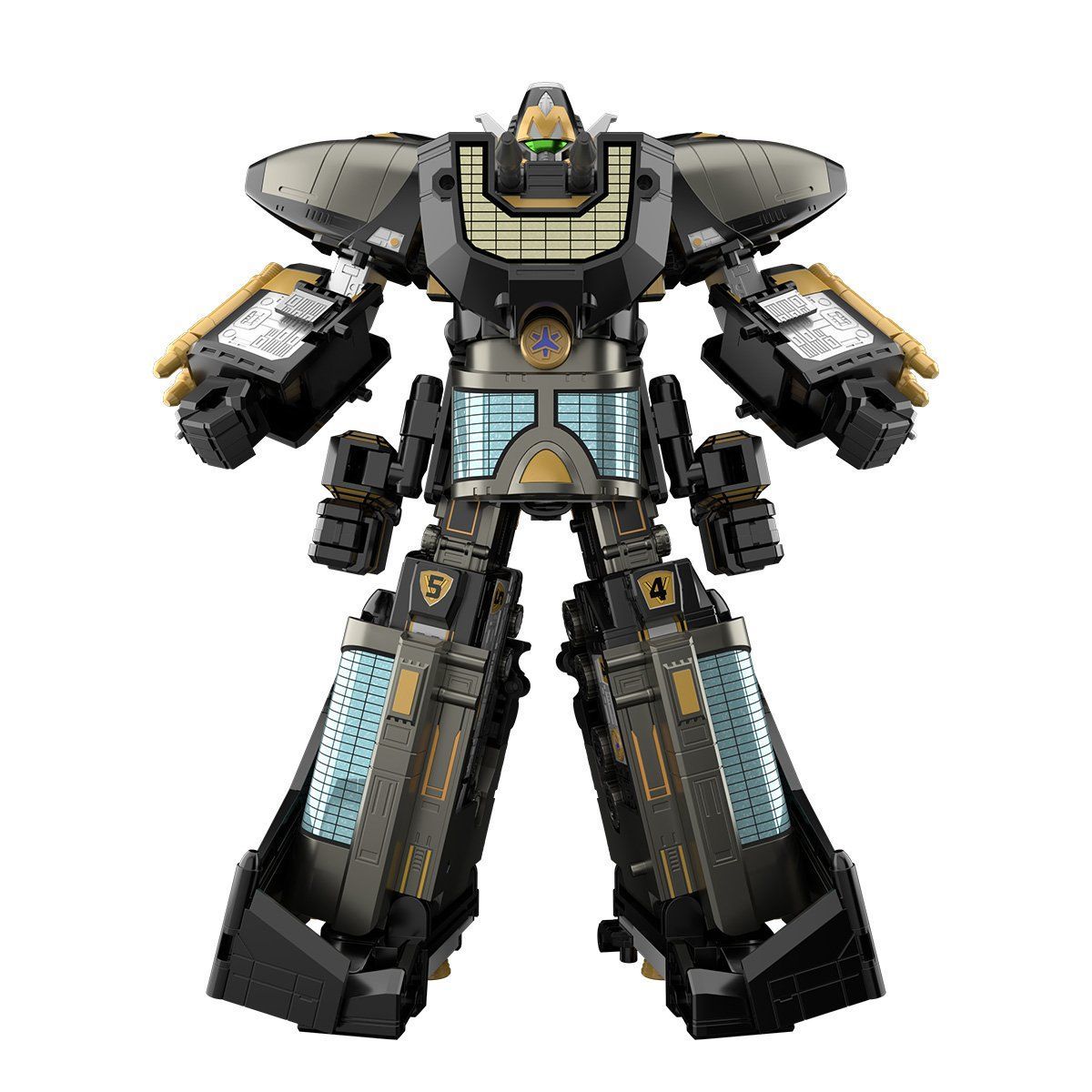 Super Miniature Plastic Black Max Victory Robot Action Figure Set