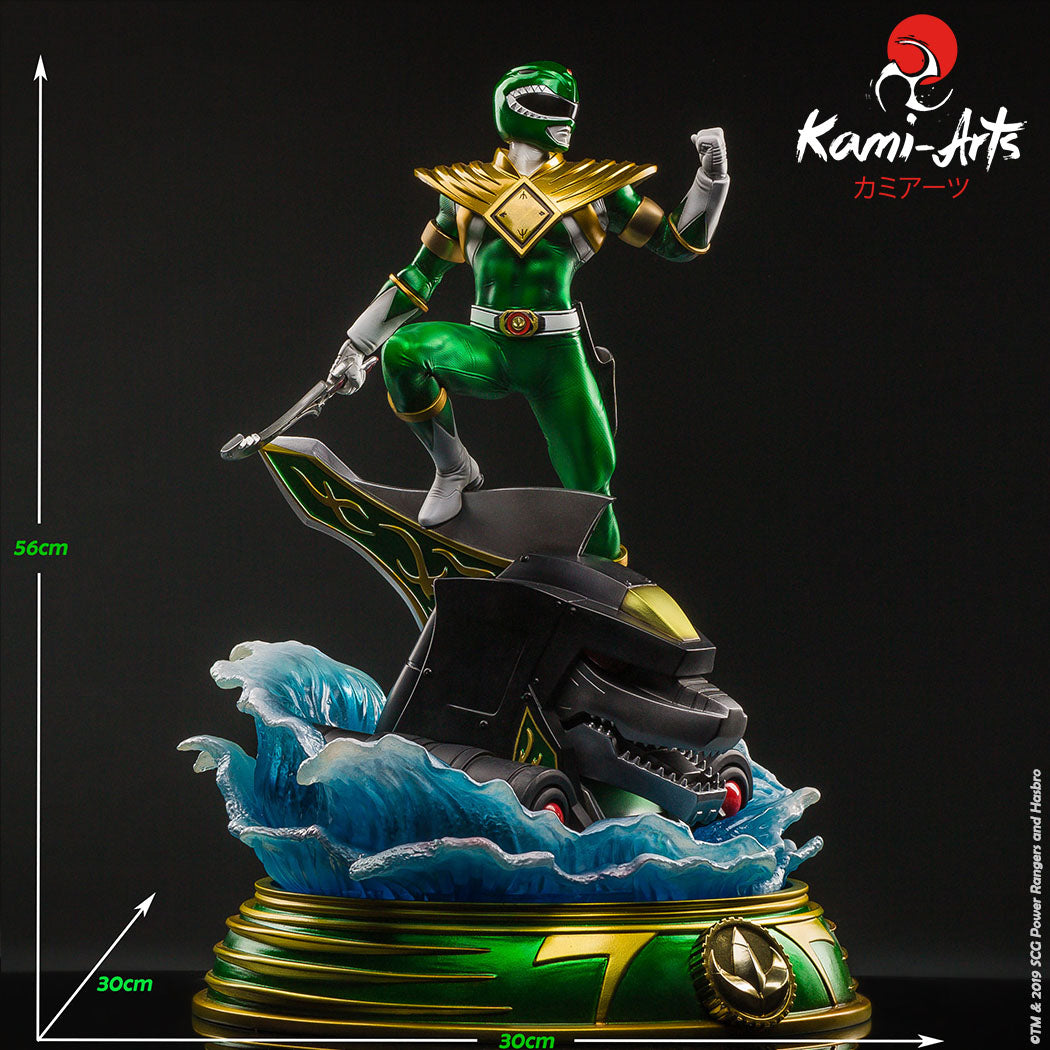 Collectible Kami-Arts 1:6 Scale Mighty Morphin Power Rangers Green Ranger Statue