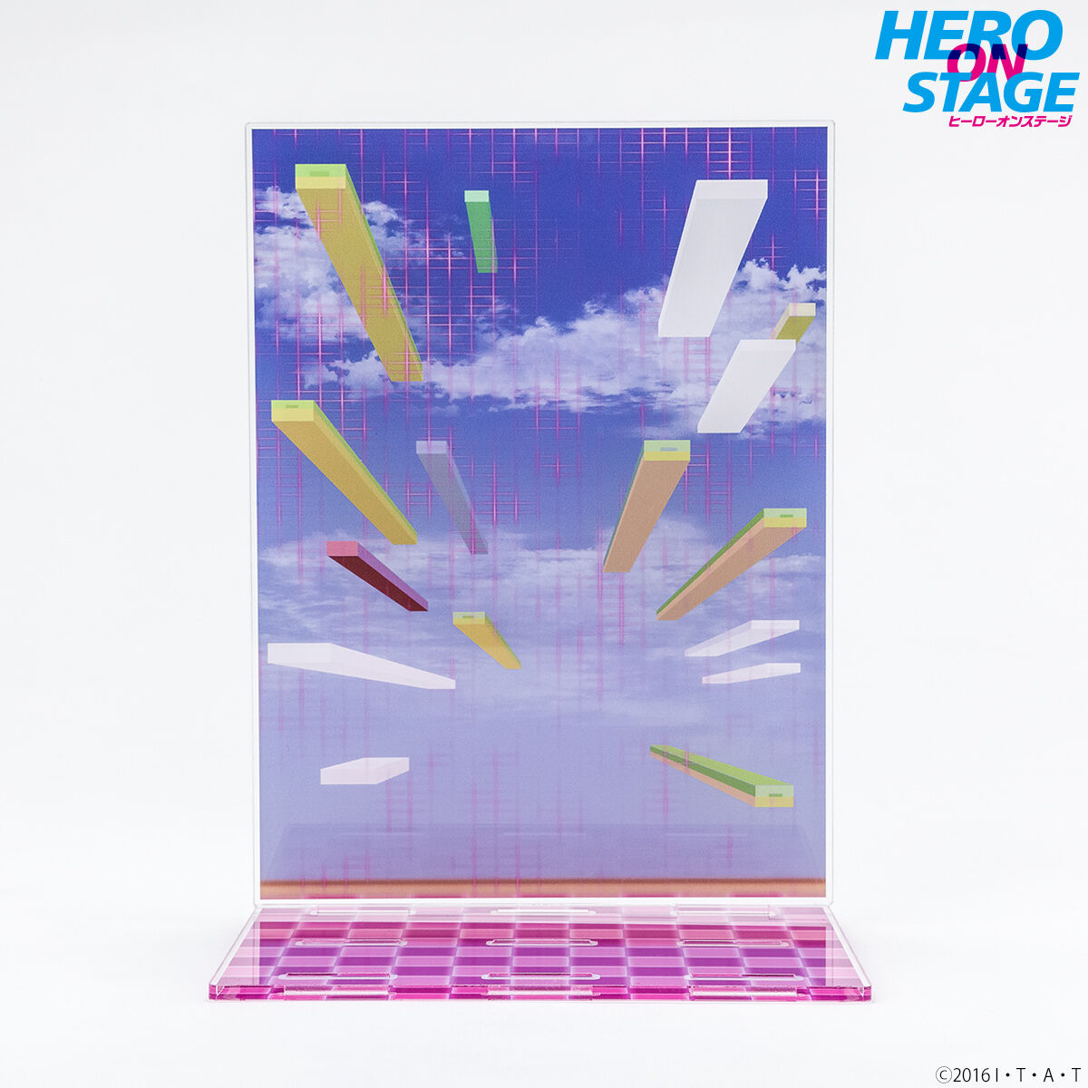 Kamen Rider Ex - Aid Acrylic Display Showcase for On - Stage Heroes
