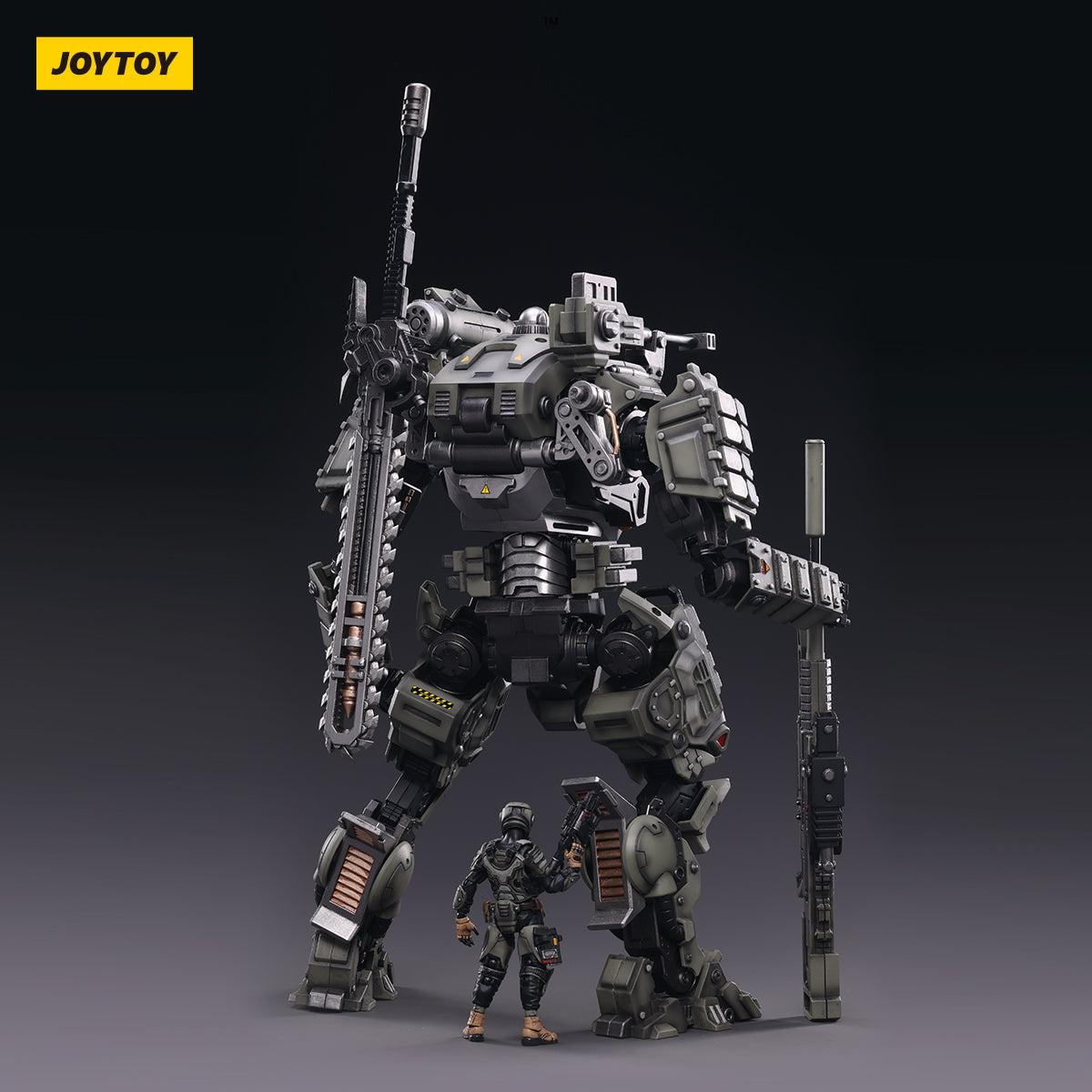 Dark Source Brand New Zeus Military Mecha with Heavy Firepower Features
