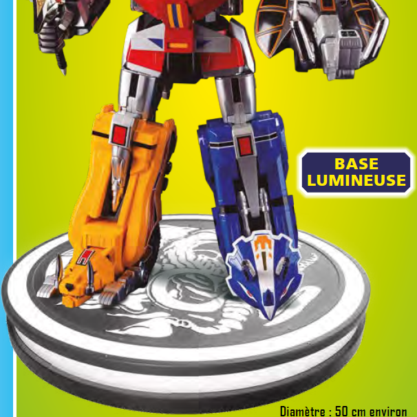 Altaya Power Rangers Dinosaur Themed Megazord Building Kit for Collectors