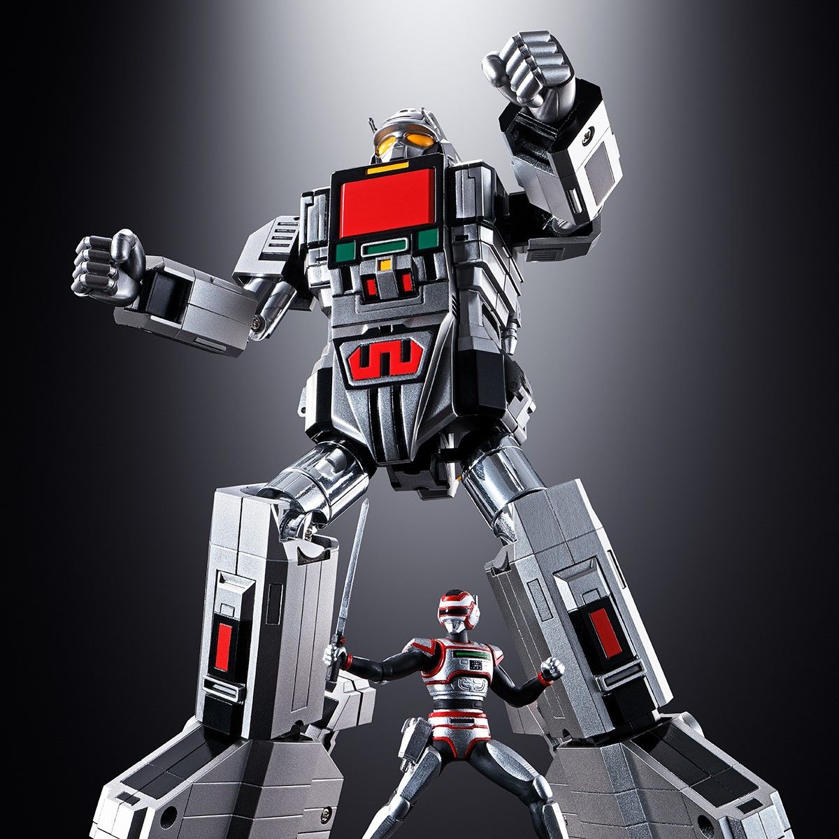 Soul of Chogokin GX - 97 Daileon: Mega - Beast Investigator Juspion Collectible