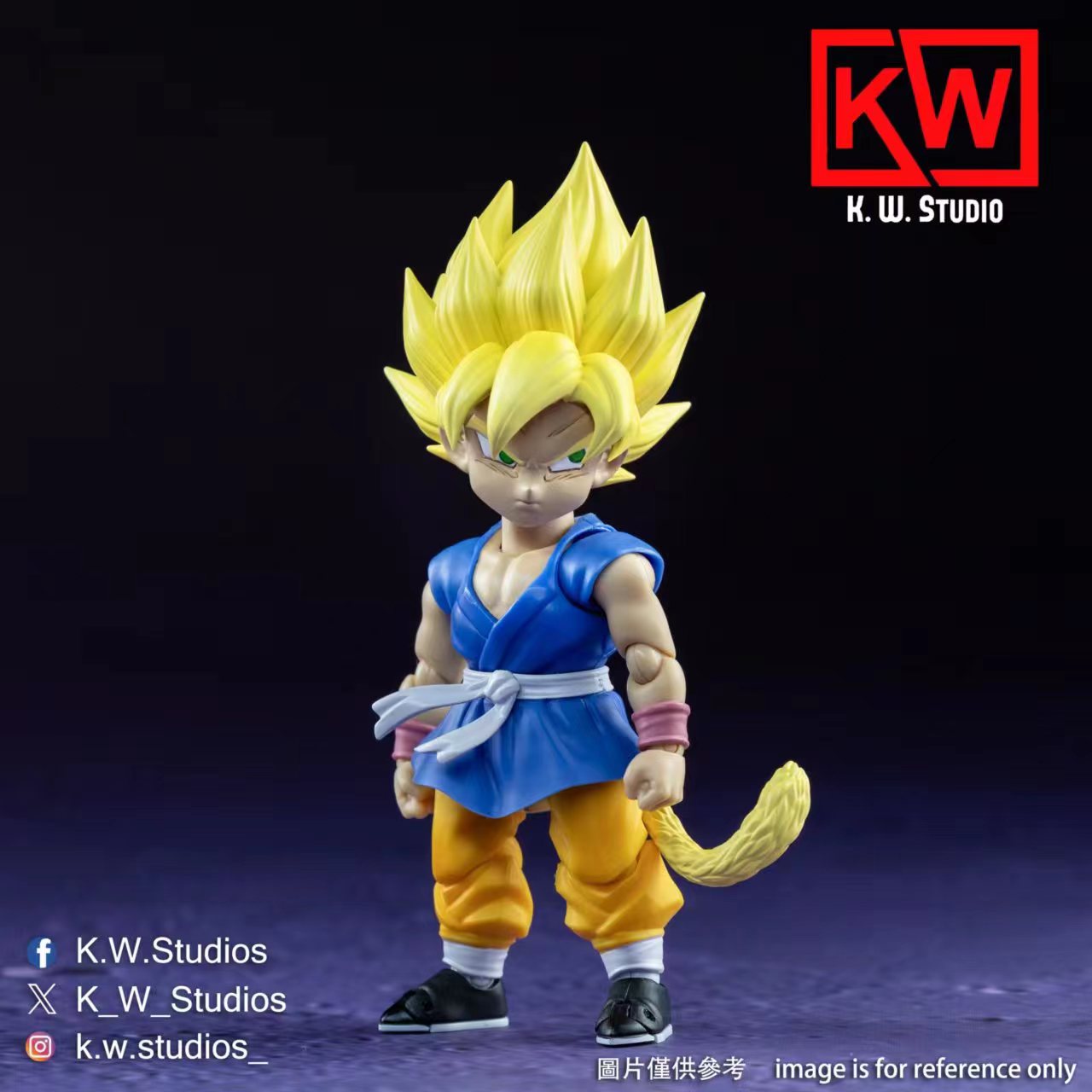 KW Studio KW003 Super Ape Levels 1 and 2 Headset - Optional Upgrade Parts for SH Figuarts Son Goku GT