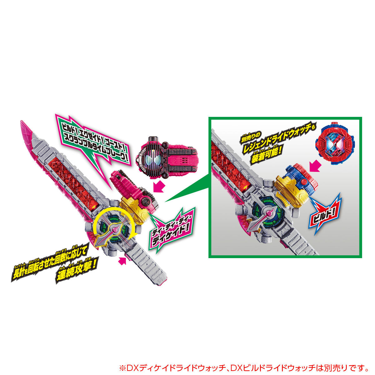 DX Compatible Riding Heisaber Device