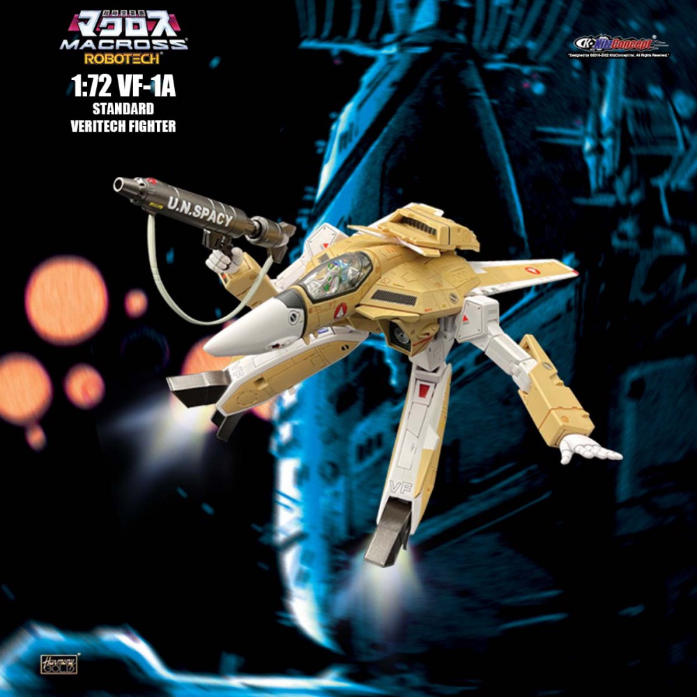 Macross 1/72 Scale Limited Edition VF-1A Standard Valkyrie/Veritech Fighter Model - KitzConcept