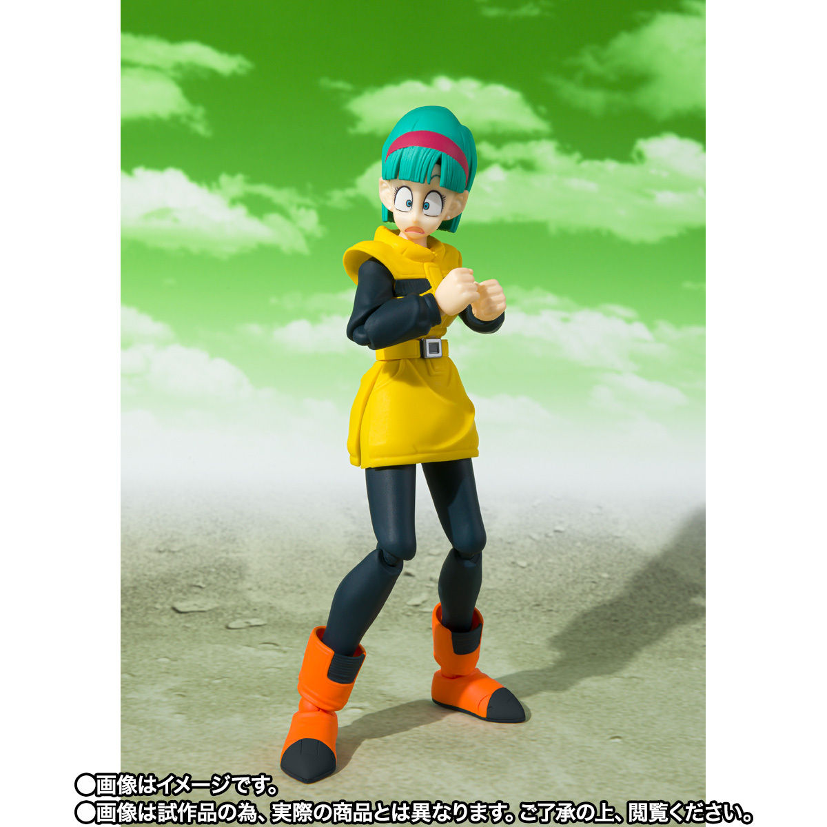 SH Figuarts Action Figure - Bulma on the Journey to Planet Namek