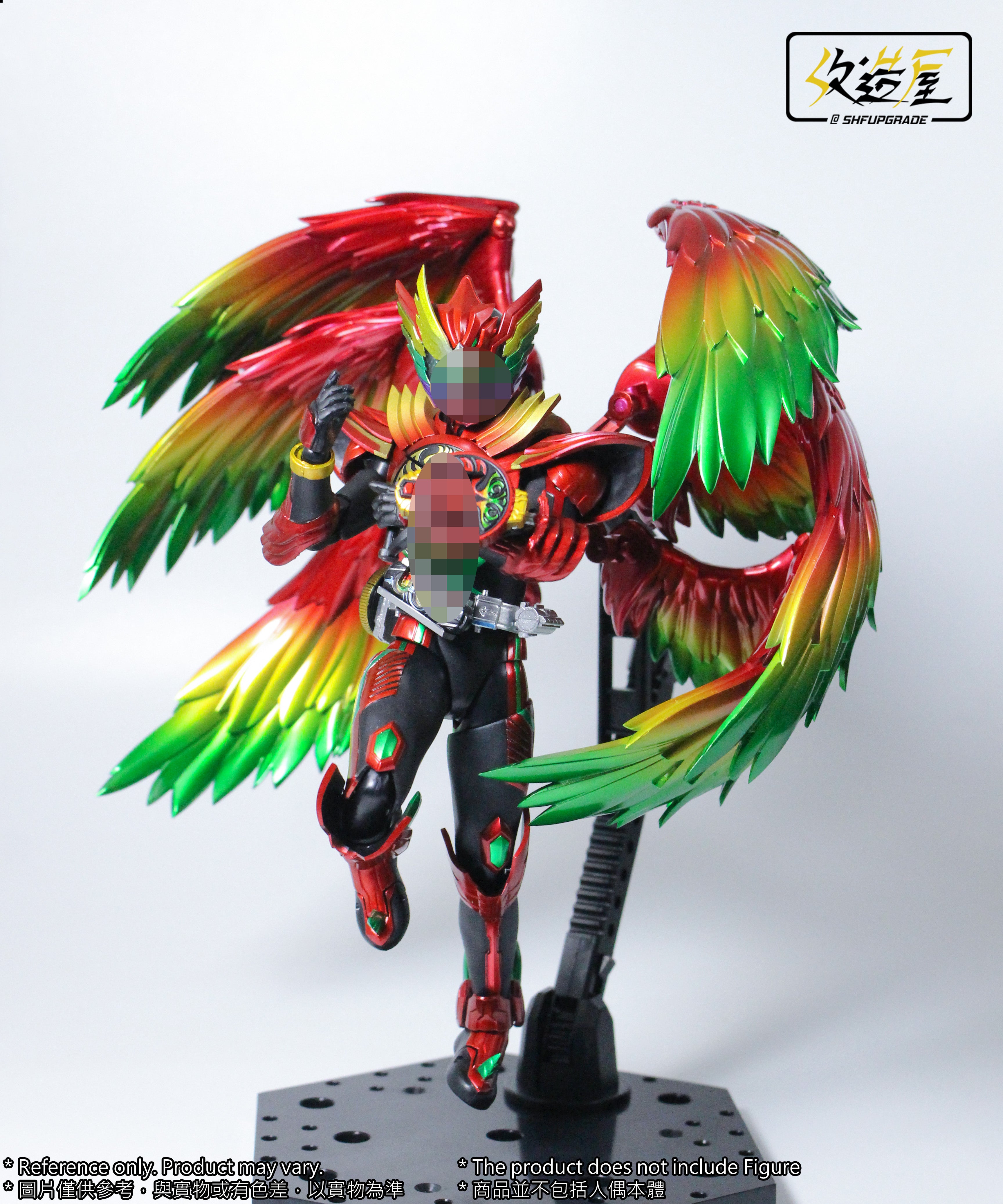 Enhanced SHF Lost Feather Set for Kamen Rider OOO Tajadol Eternity Figure