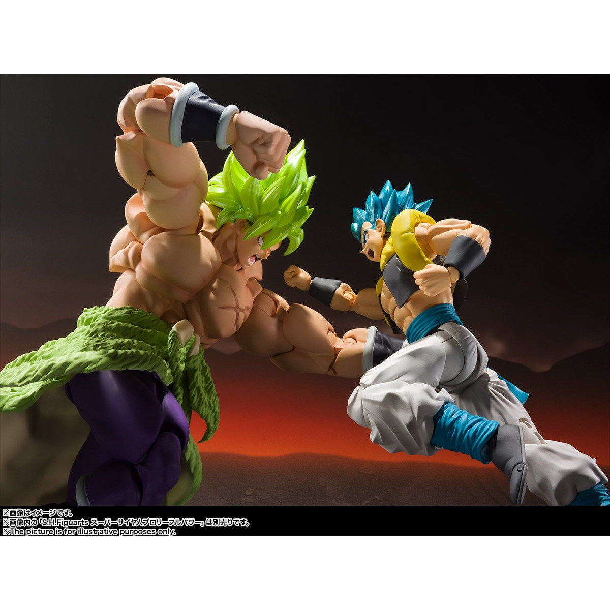 SH Figuarts Collectible Figure of Super Saiyan God Super Saiyan Gogeta