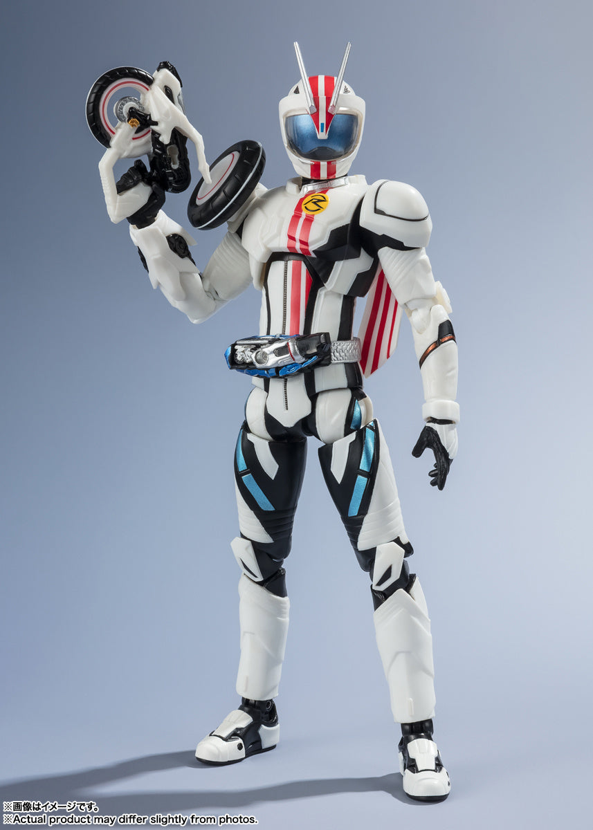 SH Figuarts Heisei Generations Edition - Poseable Kamen Rider Mach with Weapons