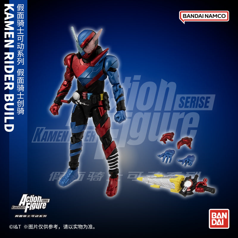 KRAF Action Figure - Kamen Rider Build in Rabbit Tank Form