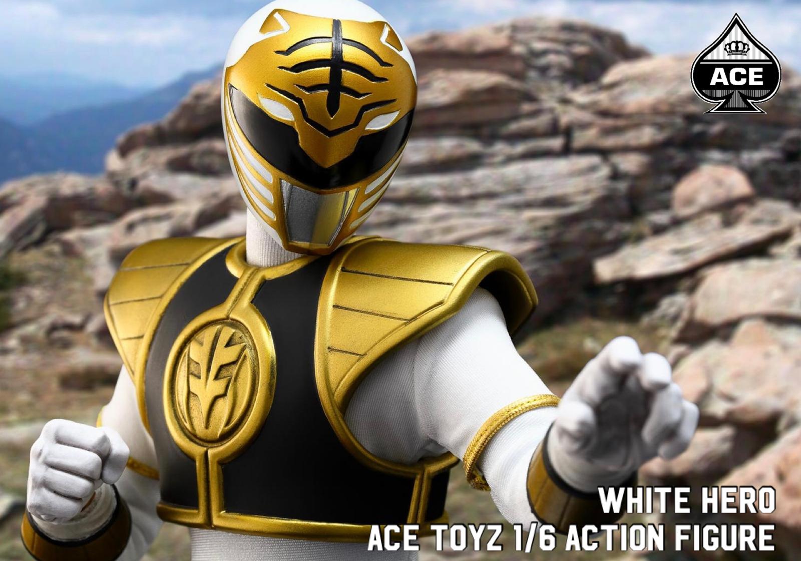 Ace Toyz Collectible White Hero Action Figure CMSH - 07