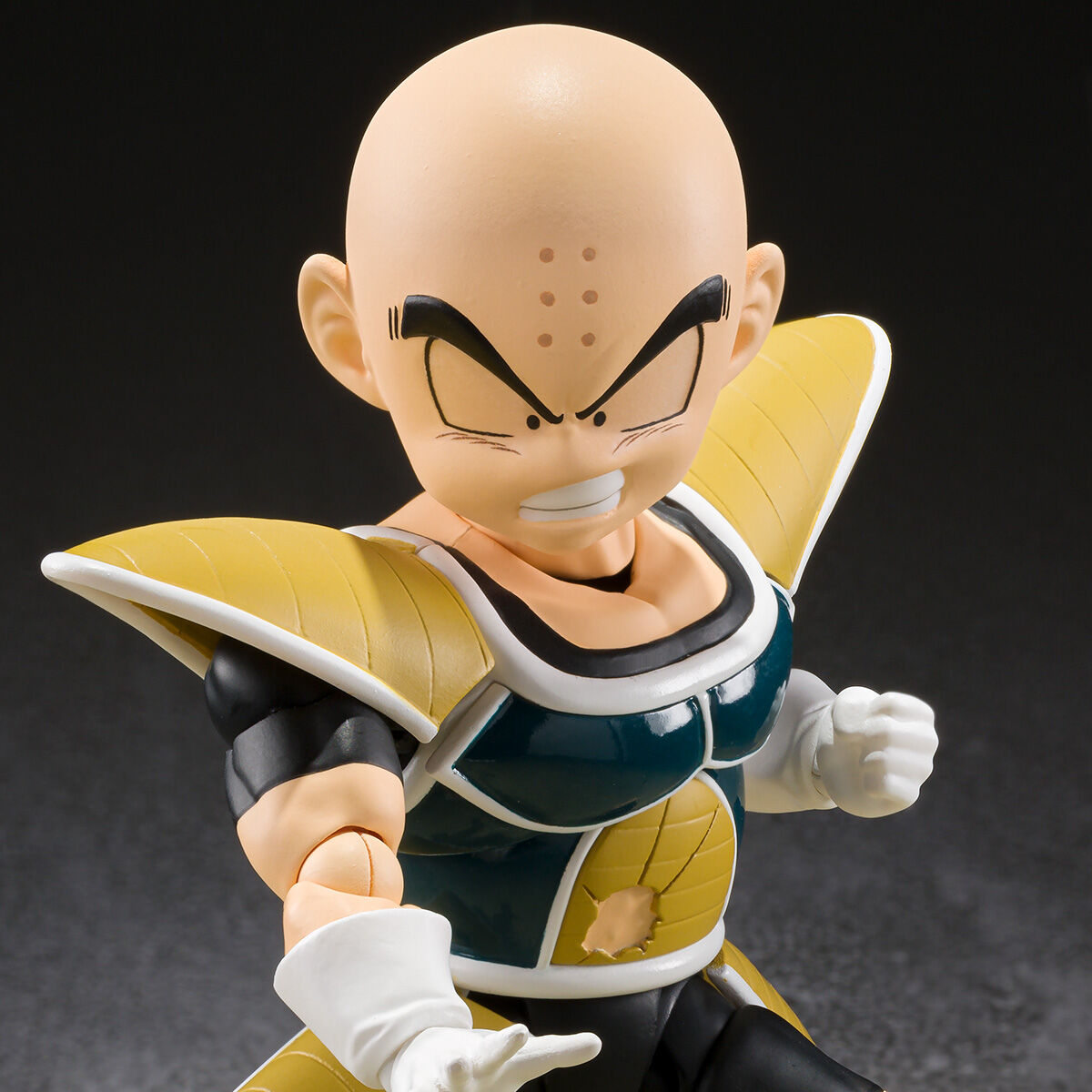Pre - order SH Figuarts Action Figure of Krillin in Battle Armor