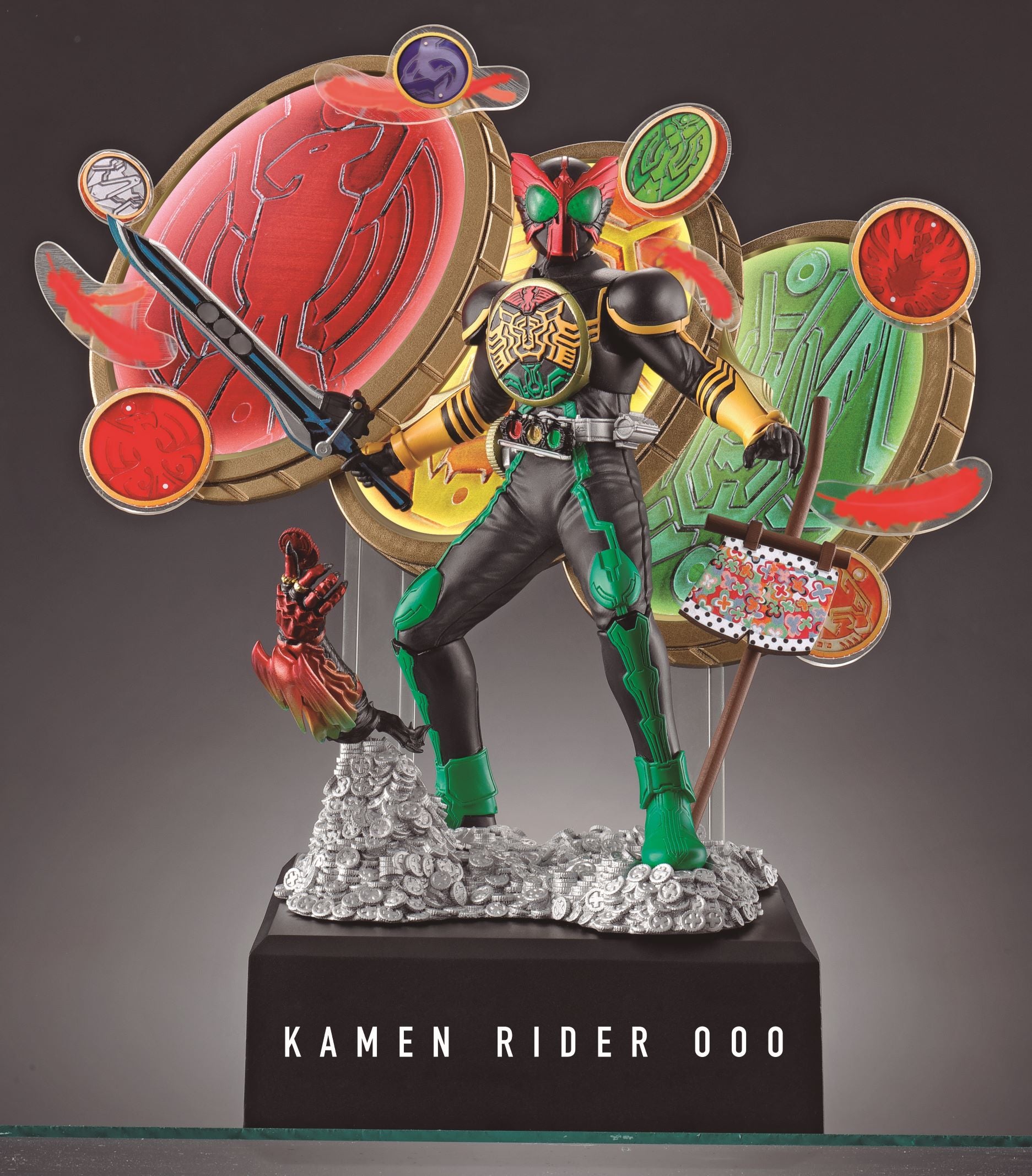 10th Anniversary Edition Kamen Rider OOO Ichiban 6 - Foot Tall Statue