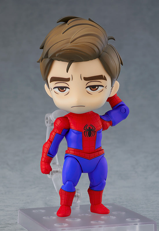 High - Quality Nendoroid Collectible Figure of Peter Parker from Spider - Verse with DX Version