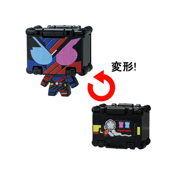 Collectible Kamen Rider Bokurun Cube Figures for Stackable Display