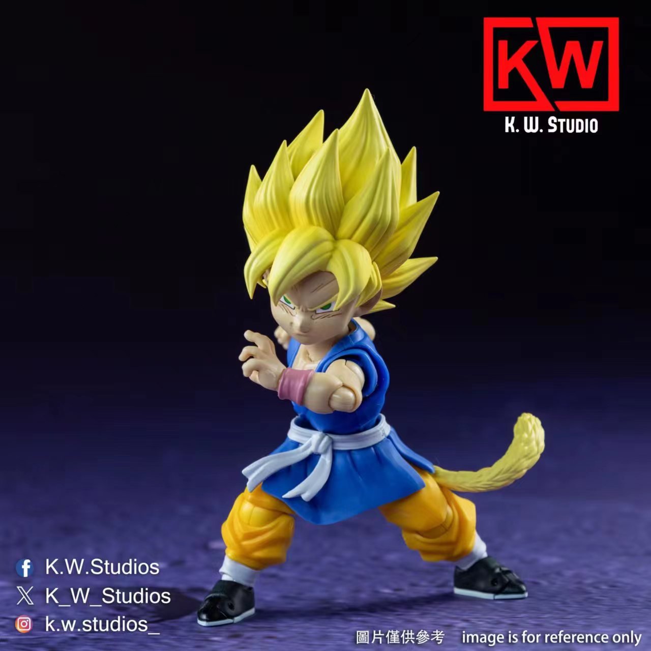 KW Studio KW003 Super Ape Levels 1 and 2 Headset - Optional Upgrade Parts for SH Figuarts Son Goku GT