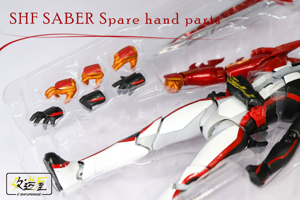 SHF Kamen Rider Saber Extra Sets of Hand Cover Parts