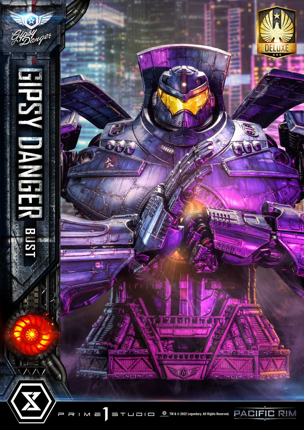 Pacific Rim Gipsy Danger Life - Size Bust Collectible Model