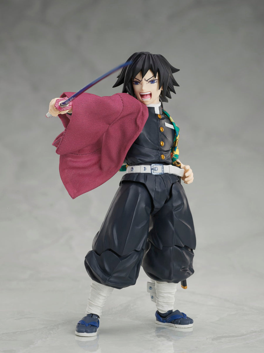 BUZZmod 1/12 Scale Giyu Tomioka Demon Slayer Collectible Action Figure