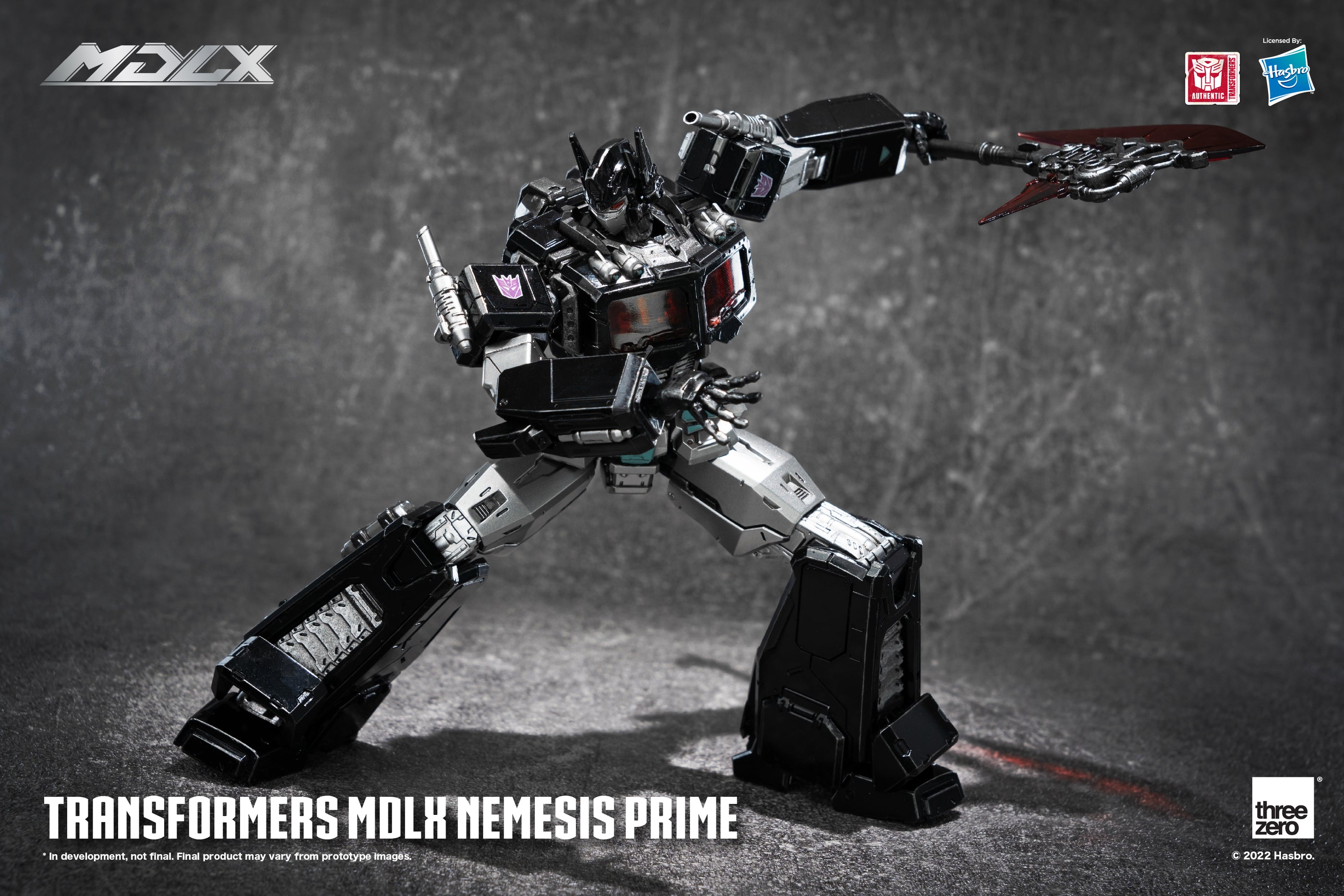 Threezero MDLX Series - 7-Inch Tall Transformers Nemesis Prime Figure