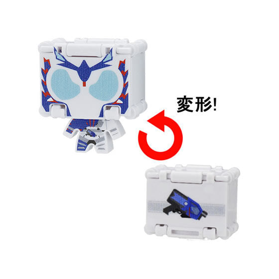Collectible Kamen Rider Bokurun Cube Figures for Stackable Display