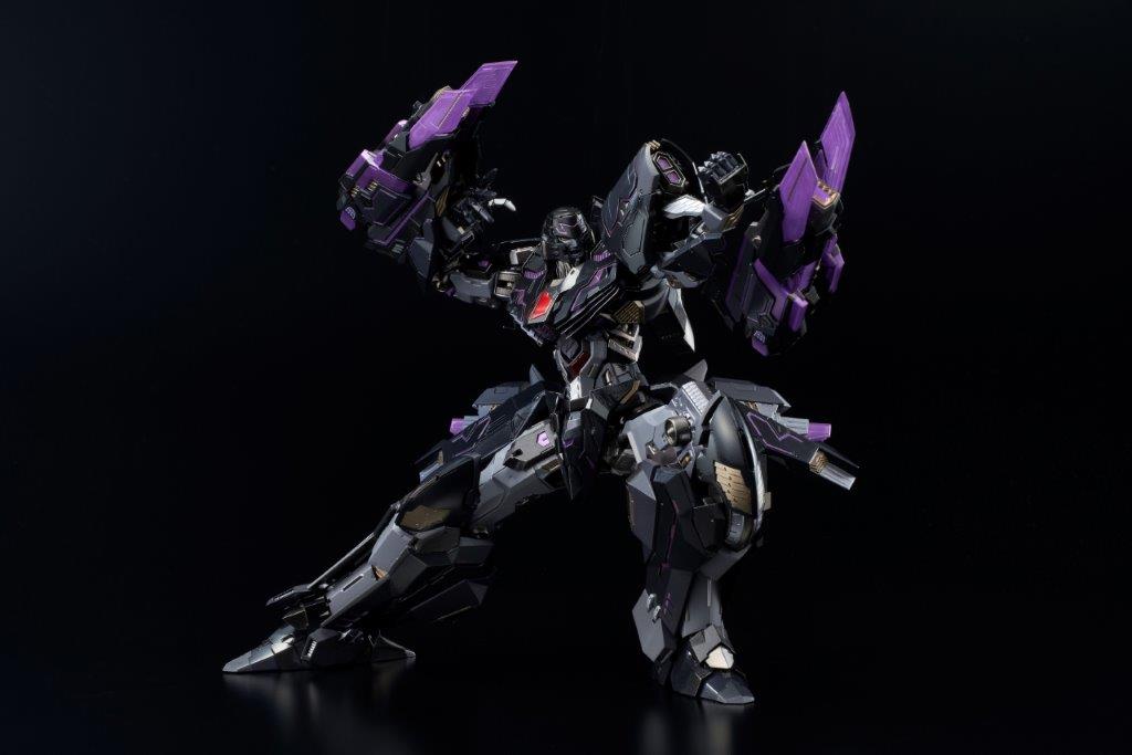 Flame Toys Highly-Posable Die-Cast Kuro Kara Kuri Megatron Figure