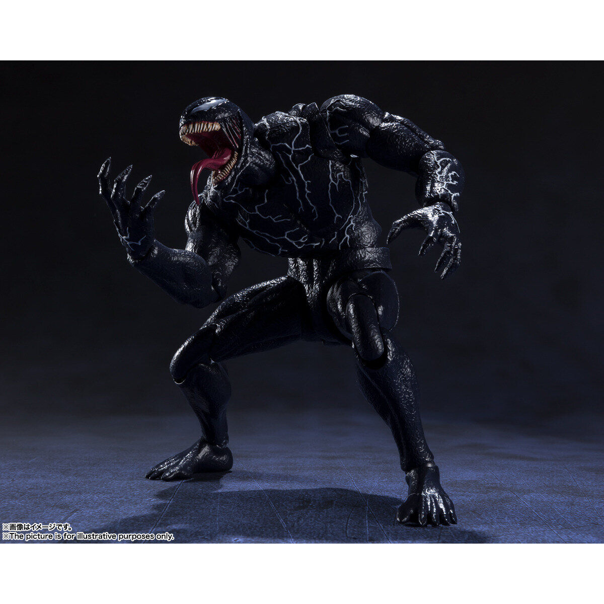 SH Figuarts Highly Poseable Venom from Let There Be Carnage Movie