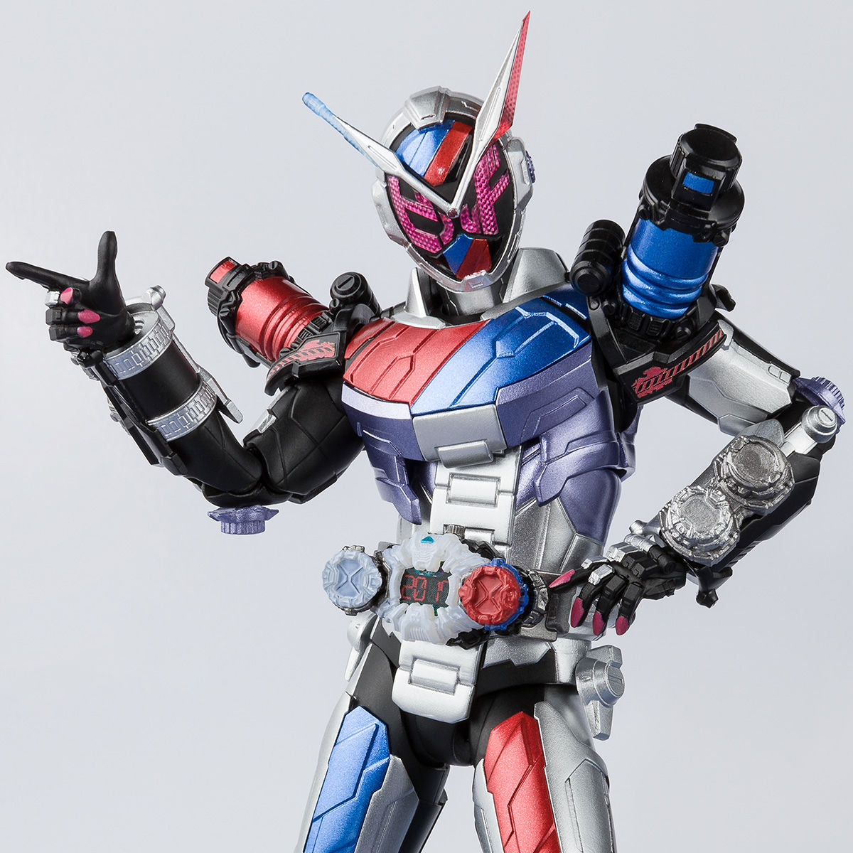 SH Figuarts High - Quality Kamen Rider Zi - O in Build Armor Version