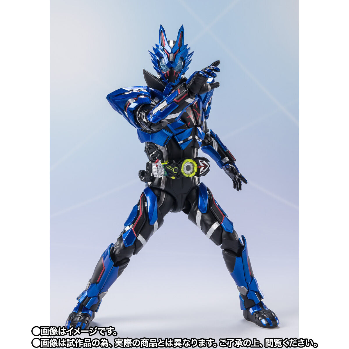 SH Figuarts Collectible Action Figure of Kamen Rider Vulcan in Lone Wolf Style