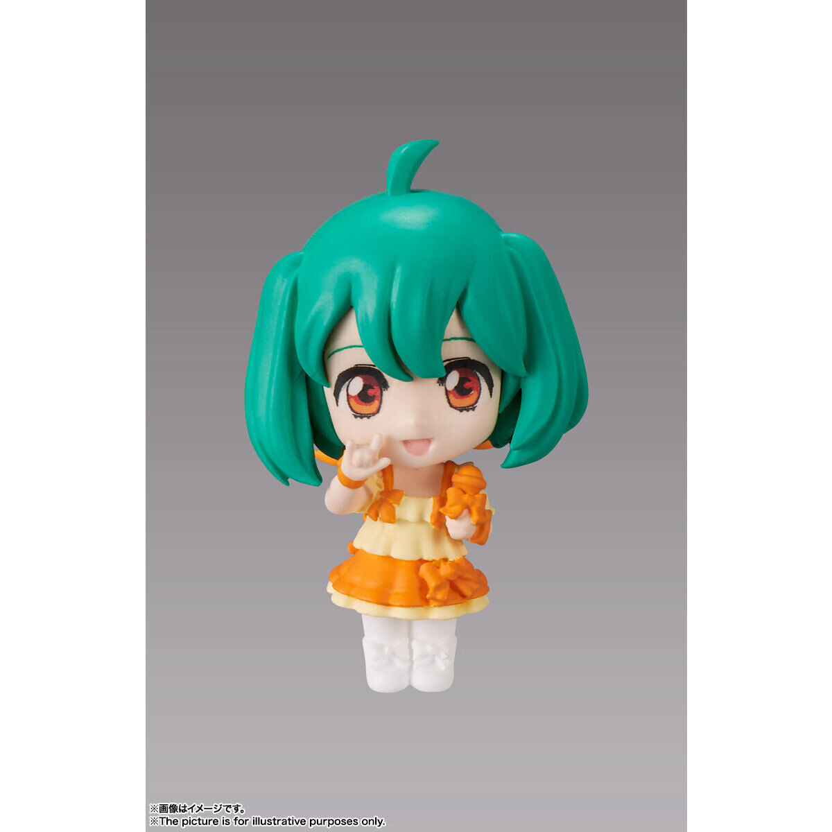 Collectible Macross Frontier Tiny Session VF - 25G Messiah Valkyrie (Used by Michael) with Ranka Lee Figure Set