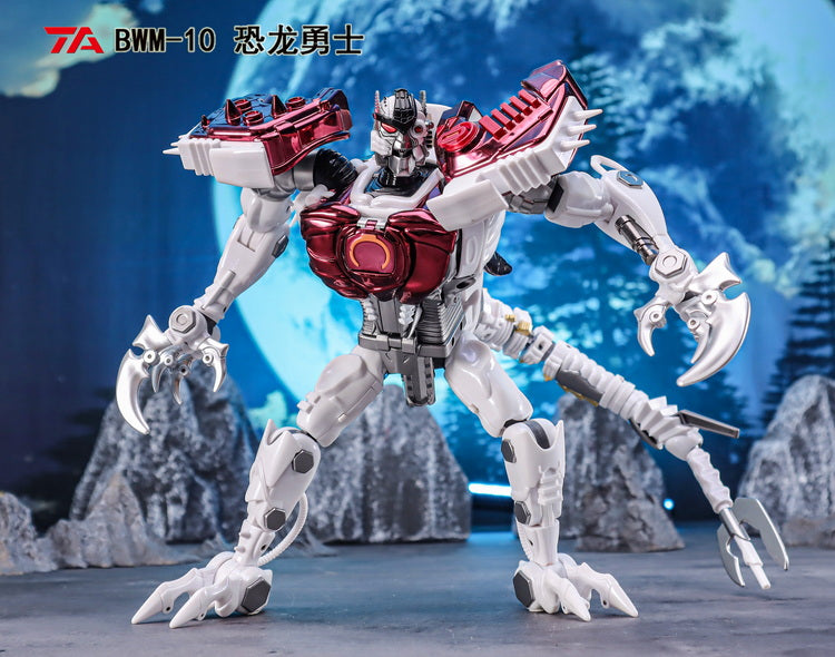 TransArt BWM - 10 Cool Metal Dinosaur Transforming to Bad - ass Robot